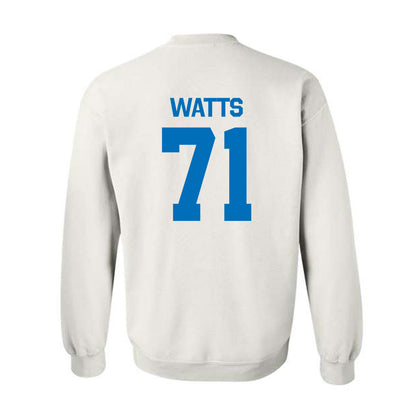 Buffalo - NCAA Football : Caleb Watts - Classic Shersey Crewneck Sweatshirt-1