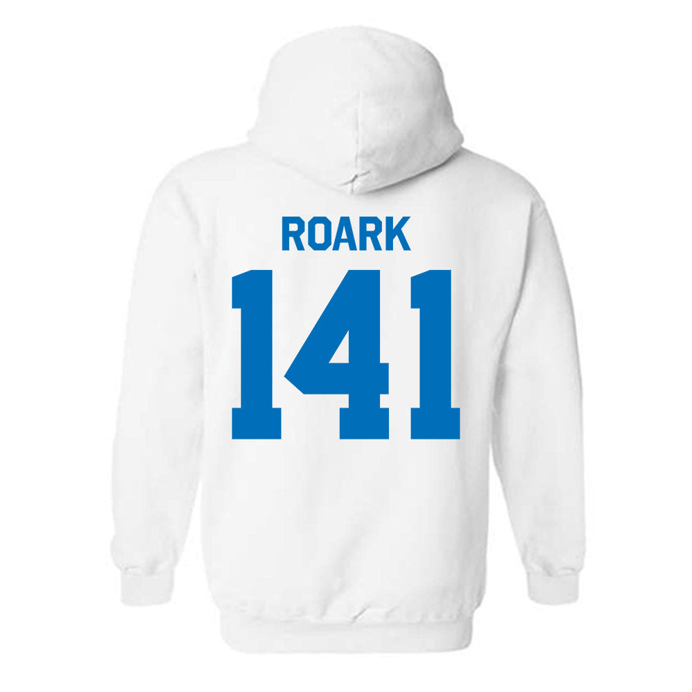 Buffalo - NCAA Wrestling : Tyler Roark - Classic Shersey Hooded Sweatshirt-1