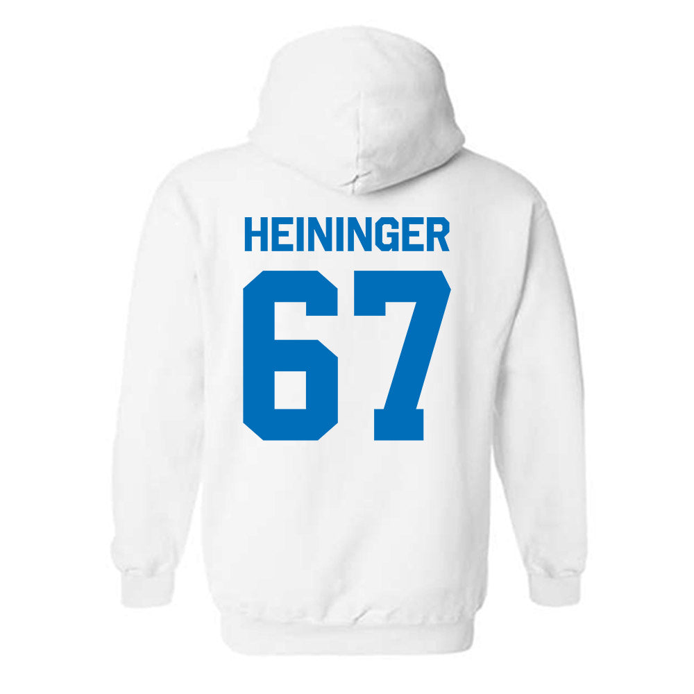 Buffalo - NCAA Football : Alex Heininger - Classic Shersey Hooded Sweatshirt-1