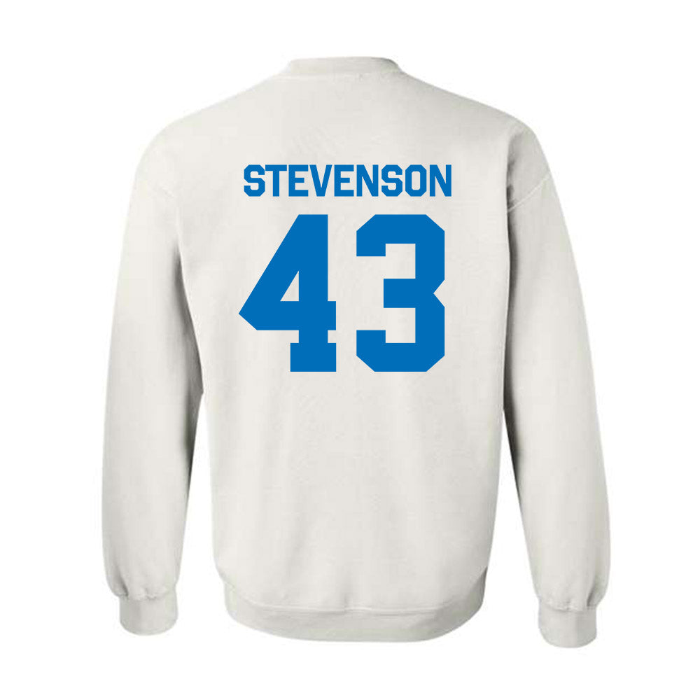 Buffalo - NCAA Football : Xair Stevenson - Classic Shersey Crewneck Sweatshirt-1