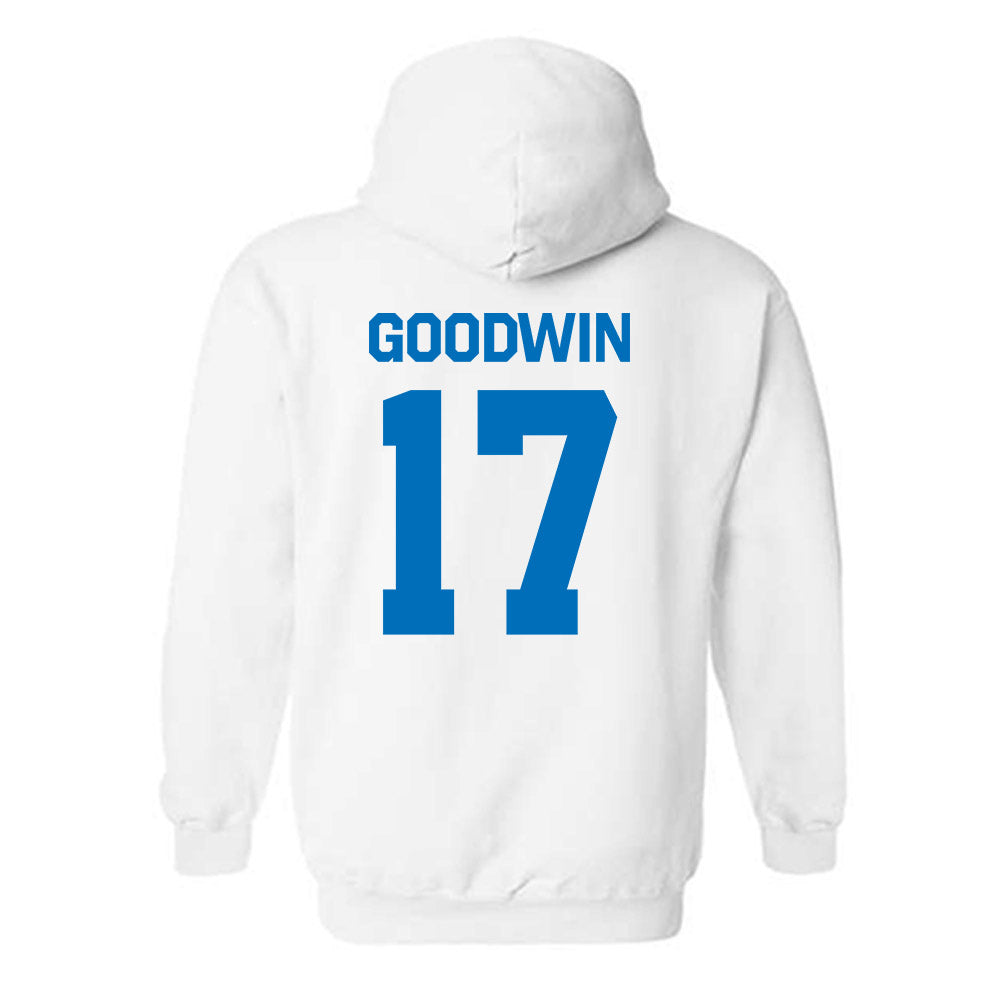 Buffalo - NCAA Football : Logan Goodwin - Classic Shersey Hooded Sweatshirt-1