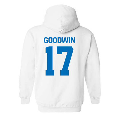 Buffalo - NCAA Football : Logan Goodwin - Classic Shersey Hooded Sweatshirt-1