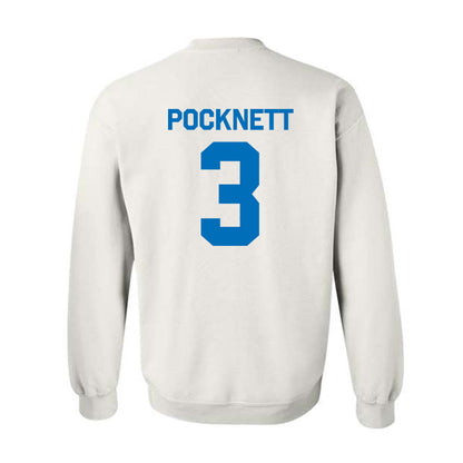 Buffalo - NCAA Men's Basketball : Mikhail Pocknett - Classic Shersey Crewneck Sweatshirt-1
