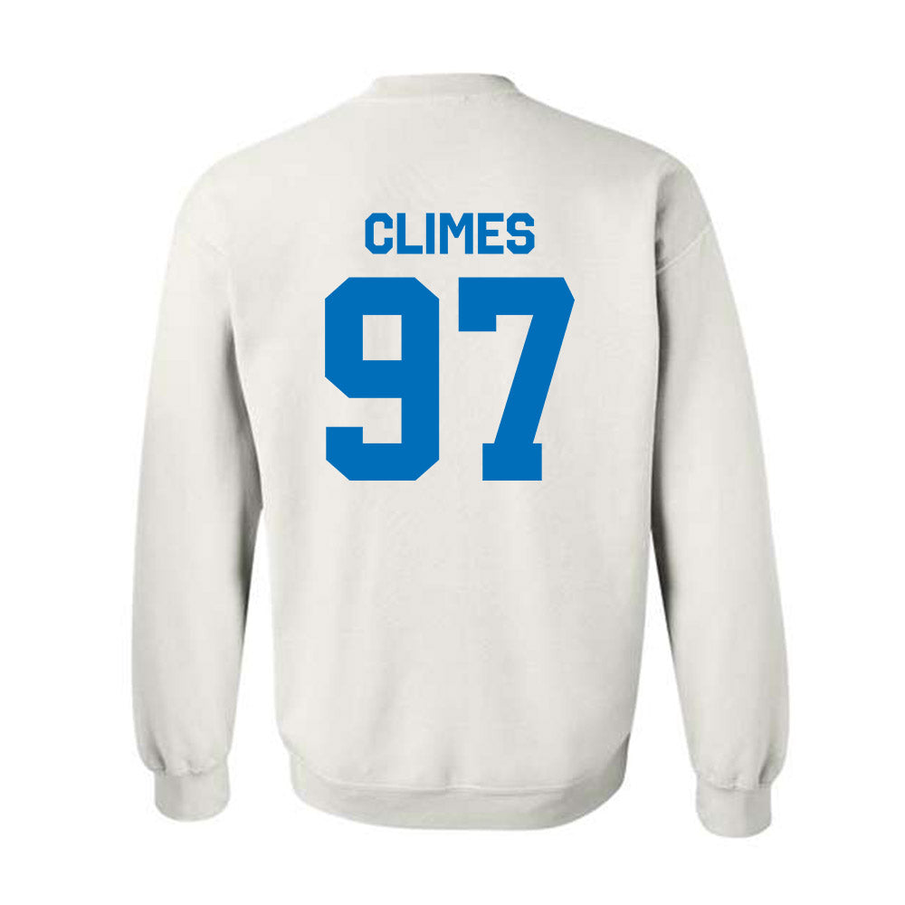 Buffalo - NCAA Football : Christopher Climes - Classic Shersey Crewneck Sweatshirt-1