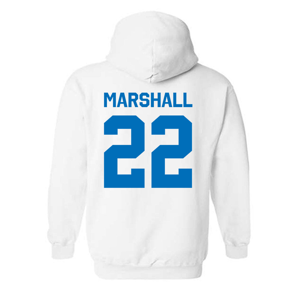 Buffalo - NCAA Women's Basketball : Jadeah Marshall - Classic Shersey Hooded Sweatshirt-1