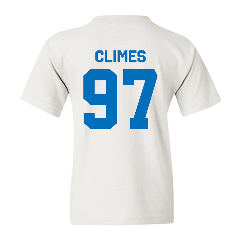 Buffalo - NCAA Football : Christopher Climes - Classic Shersey Youth T-Shirt-1