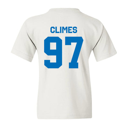 Buffalo - NCAA Football : Christopher Climes - Classic Shersey Youth T-Shirt-1