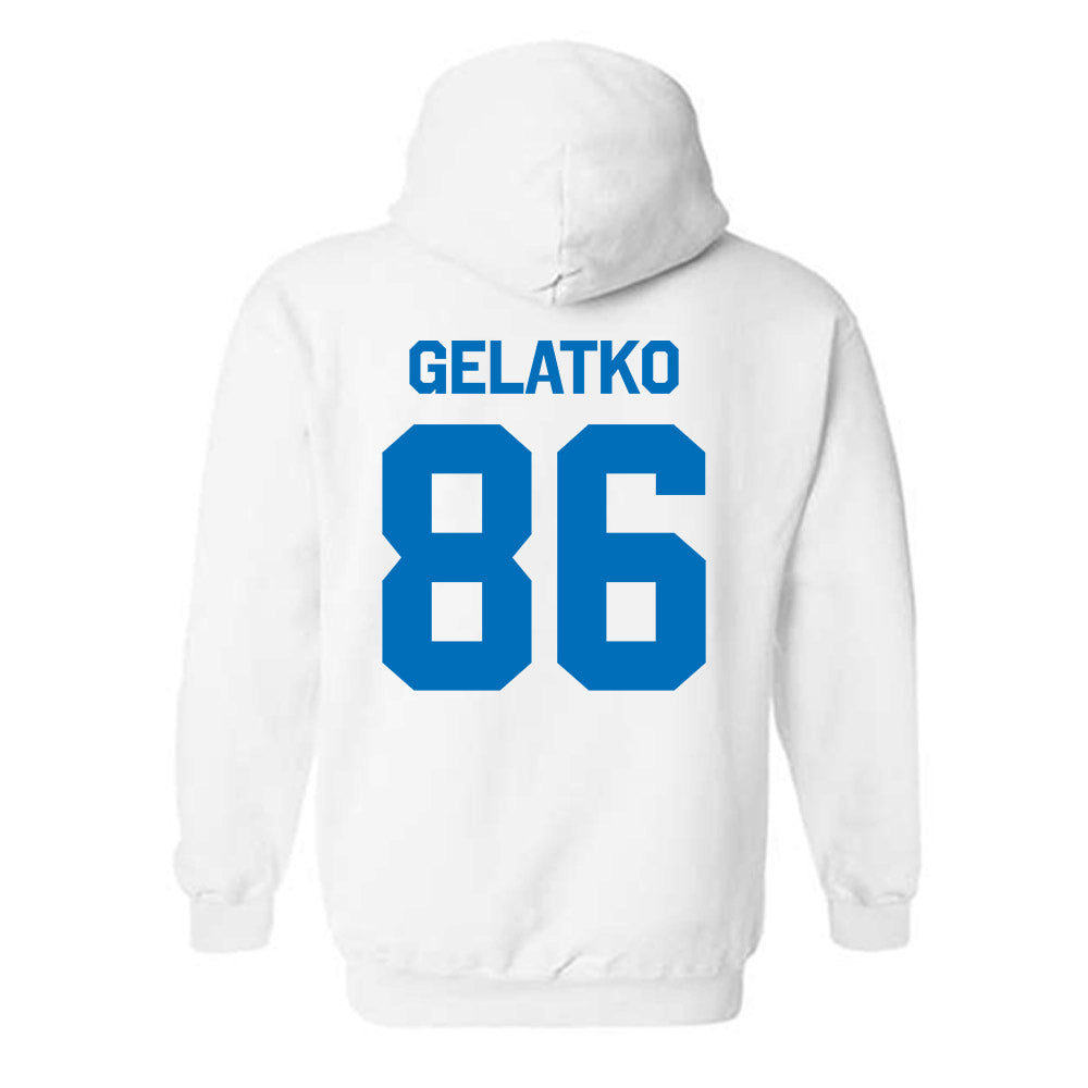 Buffalo - NCAA Football : Michael Gelatko - Classic Shersey Hooded Sweatshirt-1