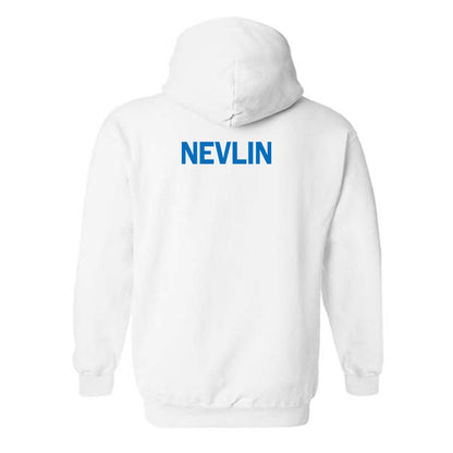 Buffalo - NCAA Wrestling : Max Nevlin - Classic Shersey Hooded Sweatshirt-1
