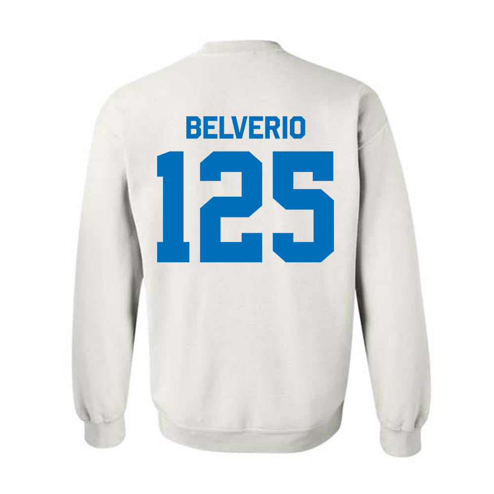 Buffalo - NCAA Wrestling : Zachary Belverio - Classic Shersey Crewneck Sweatshirt-1
