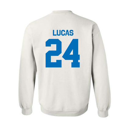 Buffalo - NCAA Women's Basketball : Meg Lucas - Classic Shersey Crewneck Sweatshirt-1