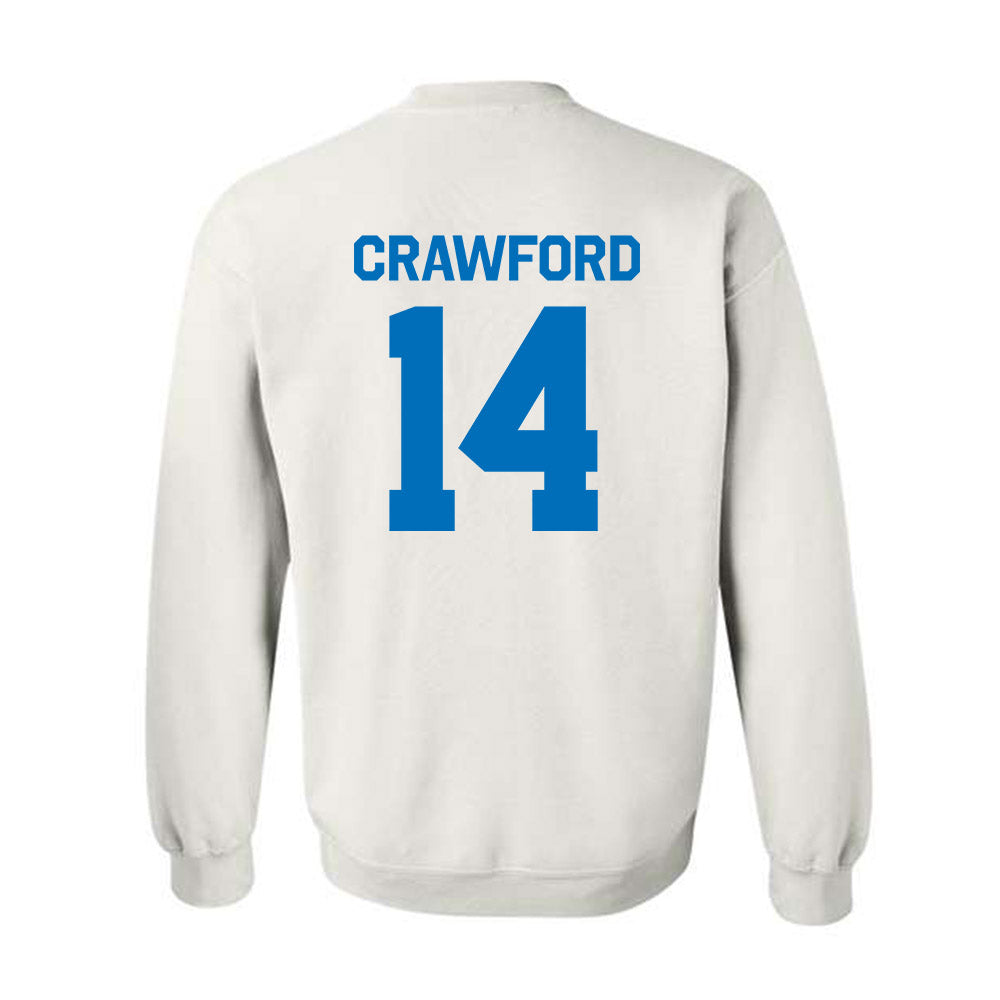 Buffalo - NCAA Football : Mikey Crawford - Classic Shersey Crewneck Sweatshirt-1