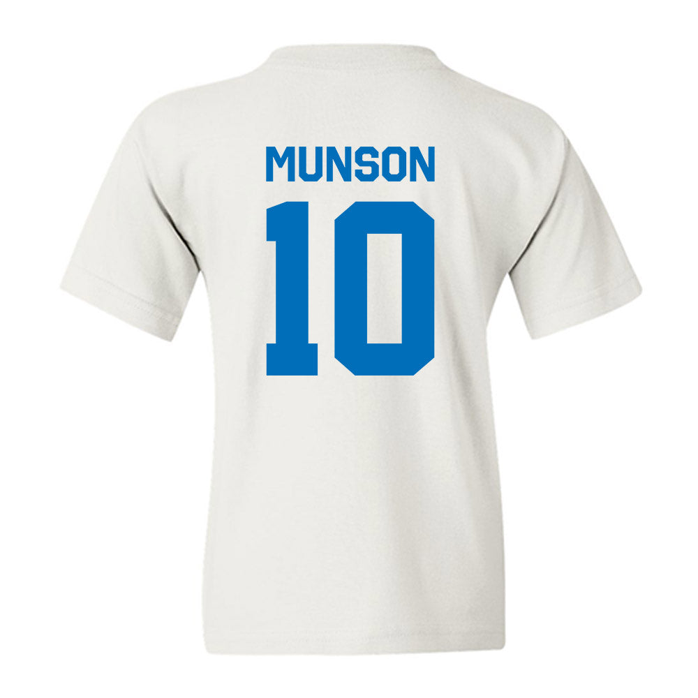 Buffalo - NCAA Football : Jamiere Munson - Classic Shersey Youth T-Shirt-1