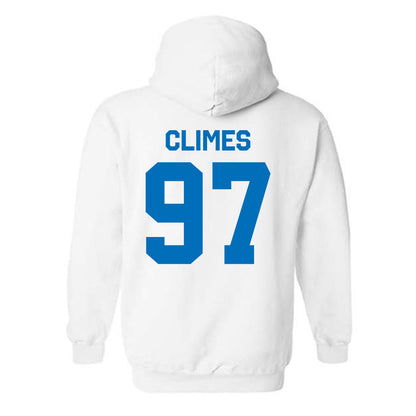 Buffalo - NCAA Football : Christopher Climes - Classic Shersey Hooded Sweatshirt-1