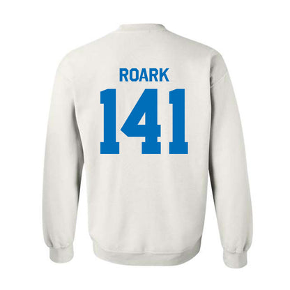 Buffalo - NCAA Wrestling : Tyler Roark - Classic Shersey Crewneck Sweatshirt-1