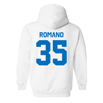 Buffalo - NCAA Men's Basketball : Evan Romano - Classic Shersey Hooded Sweatshirt-1