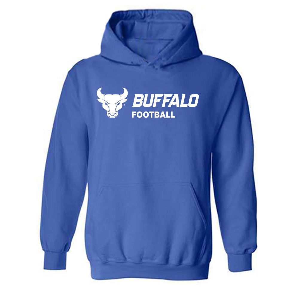 Buffalo - NCAA Football : Devare Mathis - Classic Shersey Hooded Sweatshirt-0