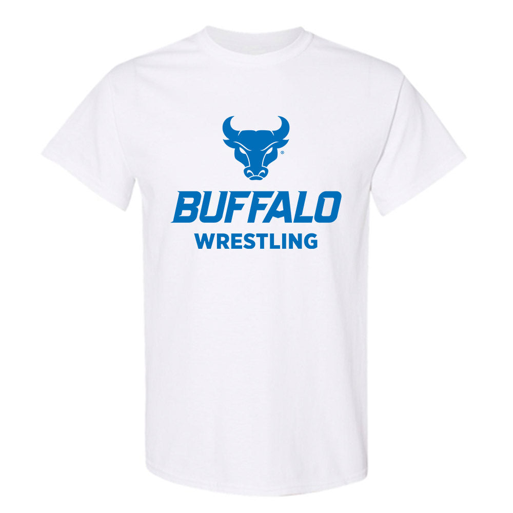 Buffalo - NCAA Wrestling : Marcus Petite - Classic Shersey T-Shirt-0