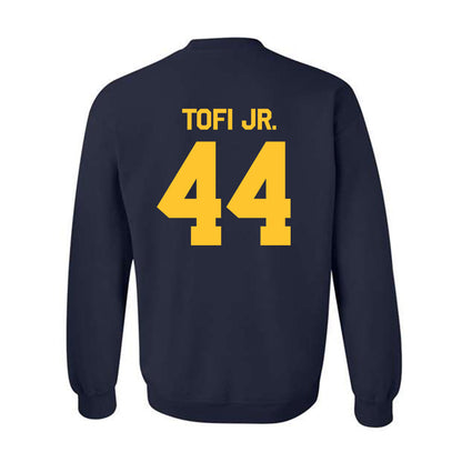 UC Berkeley - NCAA Football : John Tofi Jr. - Classic Shersey Crewneck Sweatshirt-1