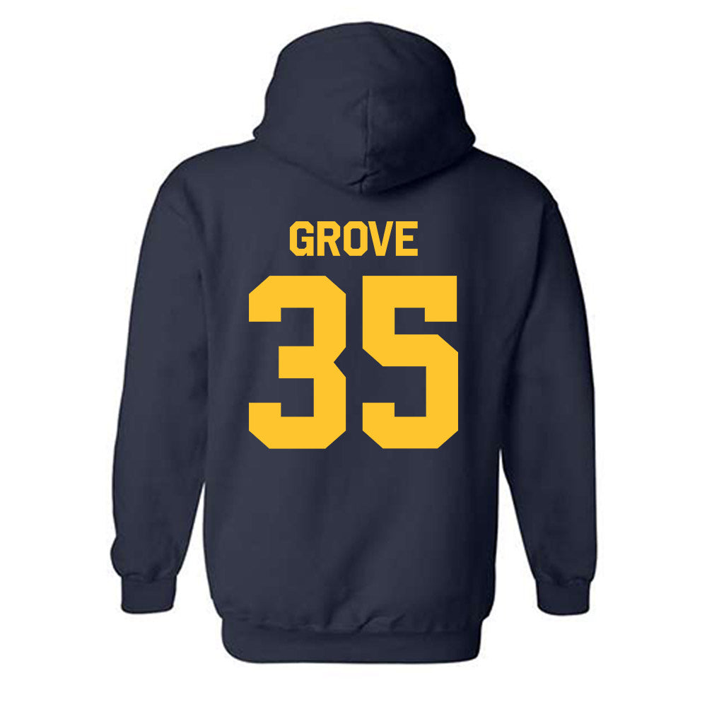 UC Berkeley - NCAA Baseball : Tanner Grove - Classic Shersey Hooded Sweatshirt-1