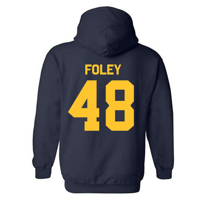 UC Berkeley - NCAA Baseball : Ethan Foley - Classic Shersey Hooded Sweatshirt-1