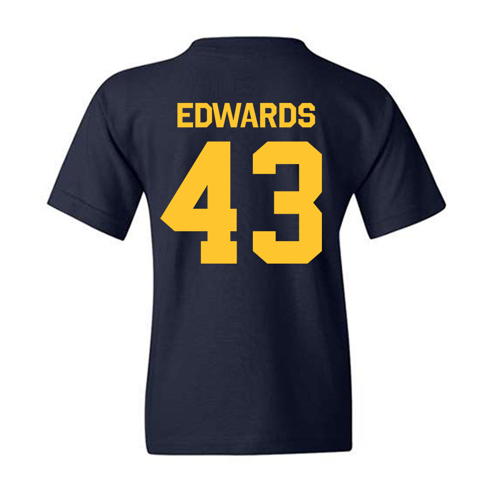 UC Berkeley - NCAA Baseball : Rex Edwards - Classic Shersey Youth T-Shirt-1