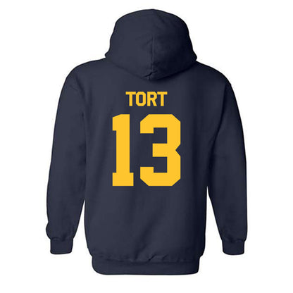 UC Berkeley - NCAA Men's Rugby : Tomas Tort - Classic Shersey Hooded Sweatshirt-1
