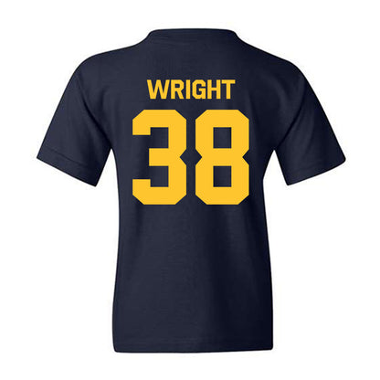 UC Berkeley - NCAA Baseball : Jett Wright - Classic Shersey Youth T-Shirt-1