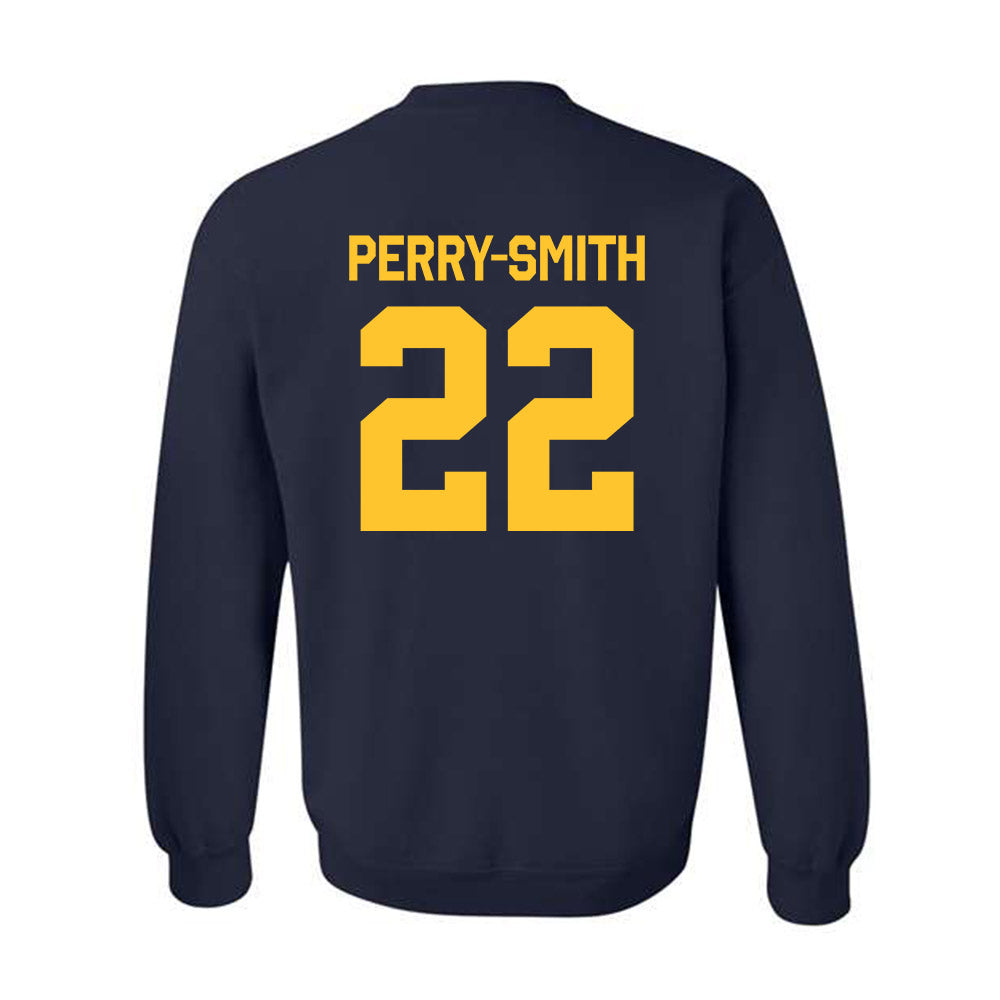 UC Berkeley - NCAA Football : Carson Perry-Smith - Classic Shersey Crewneck Sweatshirt-1