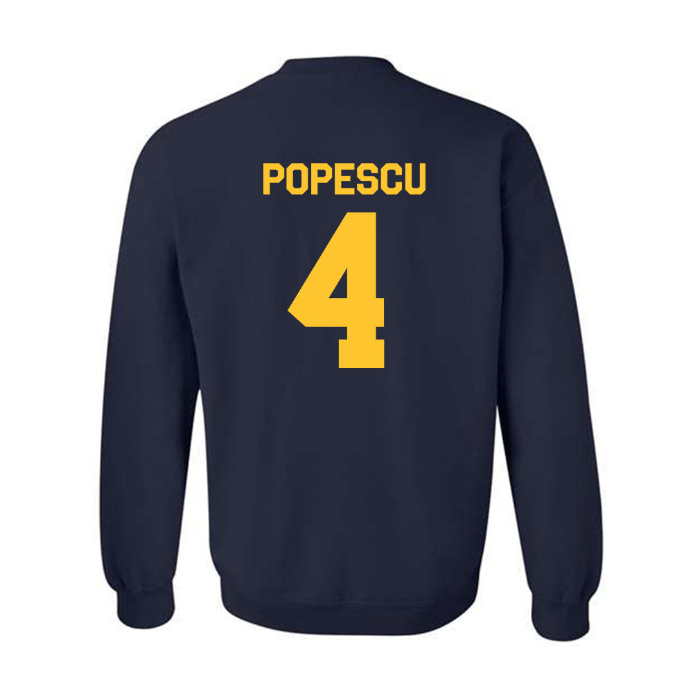 UC Berkeley - NCAA Women's Volleyball : Francesca Popescu - Classic Shersey Crewneck Sweatshirt-1