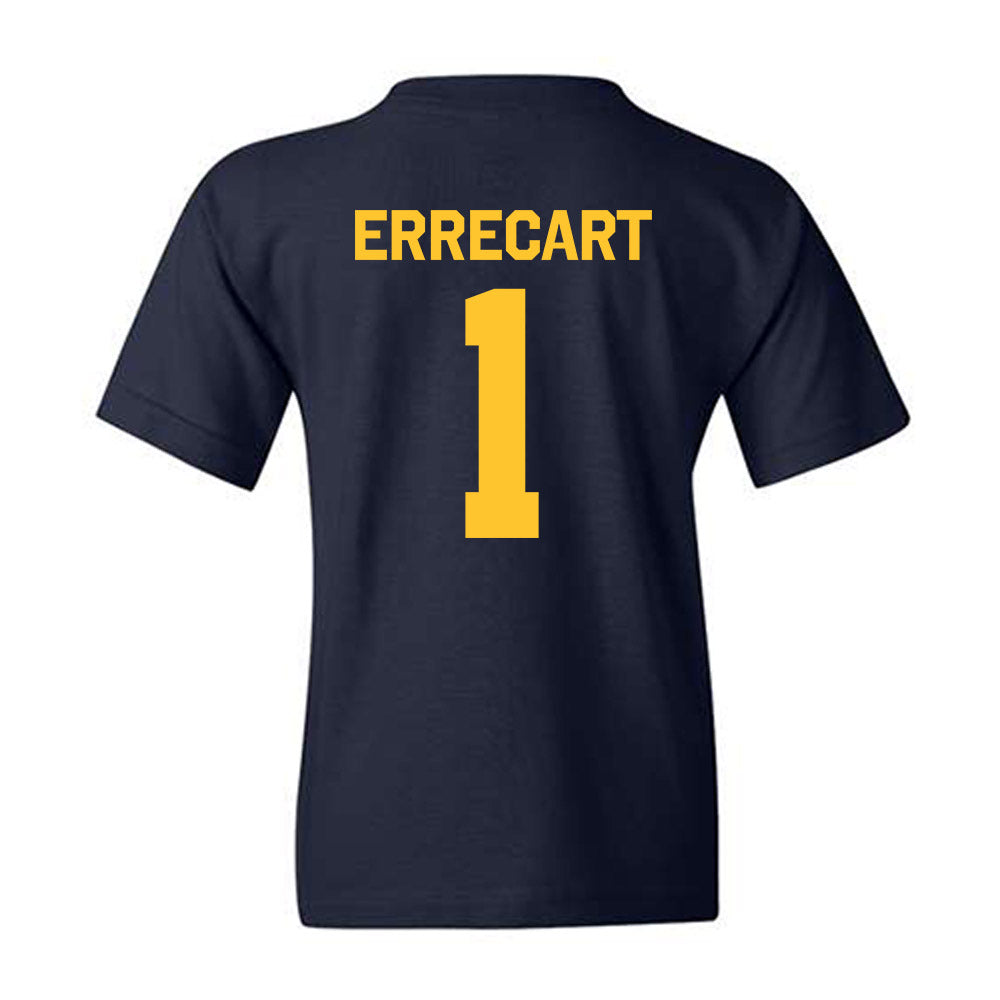 UC Berkeley - NCAA Baseball : Brady Errecart - Classic Shersey Youth T-Shirt-1