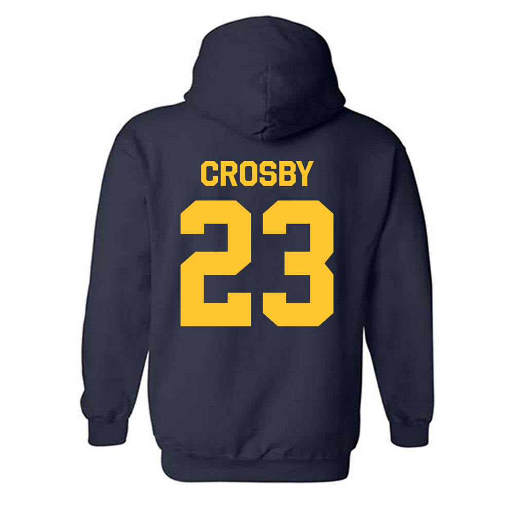 UC Berkeley - NCAA Football : Isaiah Crosby - Classic Shersey Hooded Sweatshirt-1