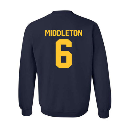 UC Berkeley - NCAA Women's Lacrosse : Jane Middleton - Classic Shersey Crewneck Sweatshirt-1