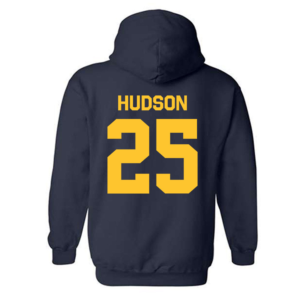 UC Berkeley - NCAA Football : Khamani Hudson - Classic Shersey Hooded Sweatshirt-1