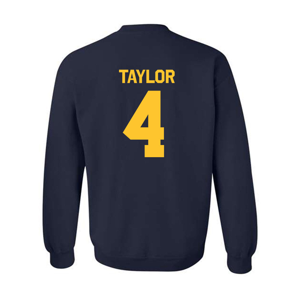 UC Berkeley - NCAA Baseball : Nikko Taylor - Classic Shersey Crewneck Sweatshirt-1