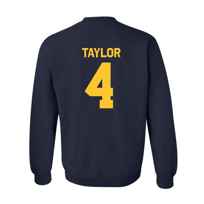 UC Berkeley - NCAA Baseball : Nikko Taylor - Classic Shersey Crewneck Sweatshirt-1