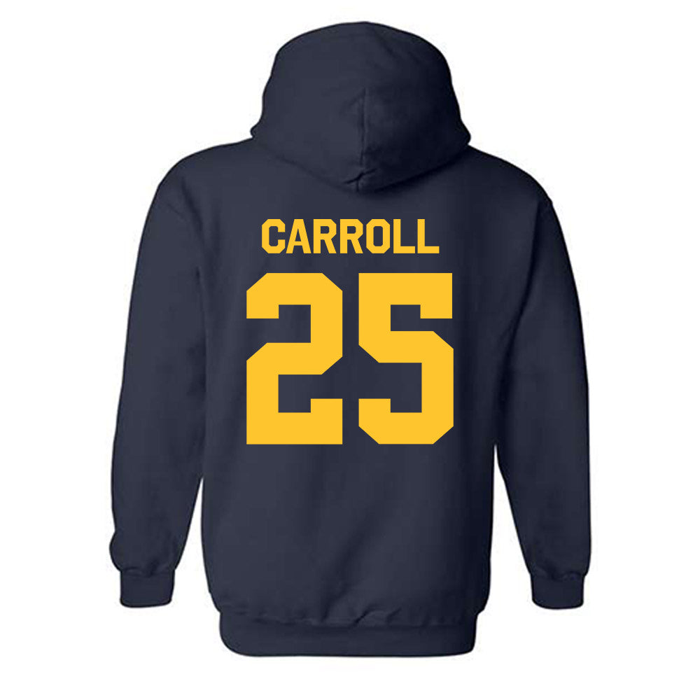 UC Berkeley - NCAA Women's Soccer : Campbell Carroll - Classic Shersey Hooded Sweatshirt-1