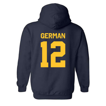 UC Berkeley - NCAA Softball : Anya German - Classic Shersey Hooded Sweatshirt-1