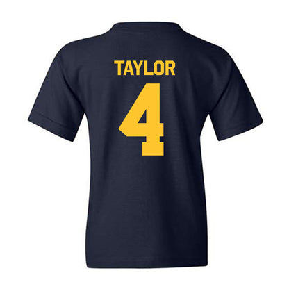 UC Berkeley - NCAA Baseball : Nikko Taylor - Classic Shersey Youth T-Shirt-1
