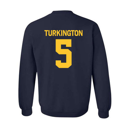 UC Berkeley - NCAA Baseball : Austin Turkington - Classic Shersey Crewneck Sweatshirt-1