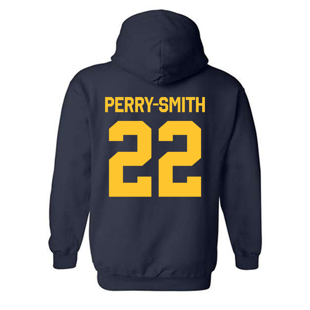 UC Berkeley - NCAA Football : Carson Perry-Smith - Classic Shersey Hooded Sweatshirt-1