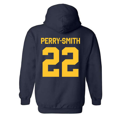 UC Berkeley - NCAA Football : Carson Perry-Smith - Classic Shersey Hooded Sweatshirt-1