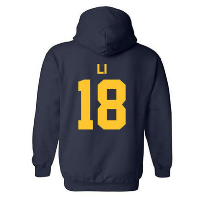 UC Berkeley - NCAA Women's Volleyball : Ashley Li - Classic Shersey Hooded Sweatshirt-1