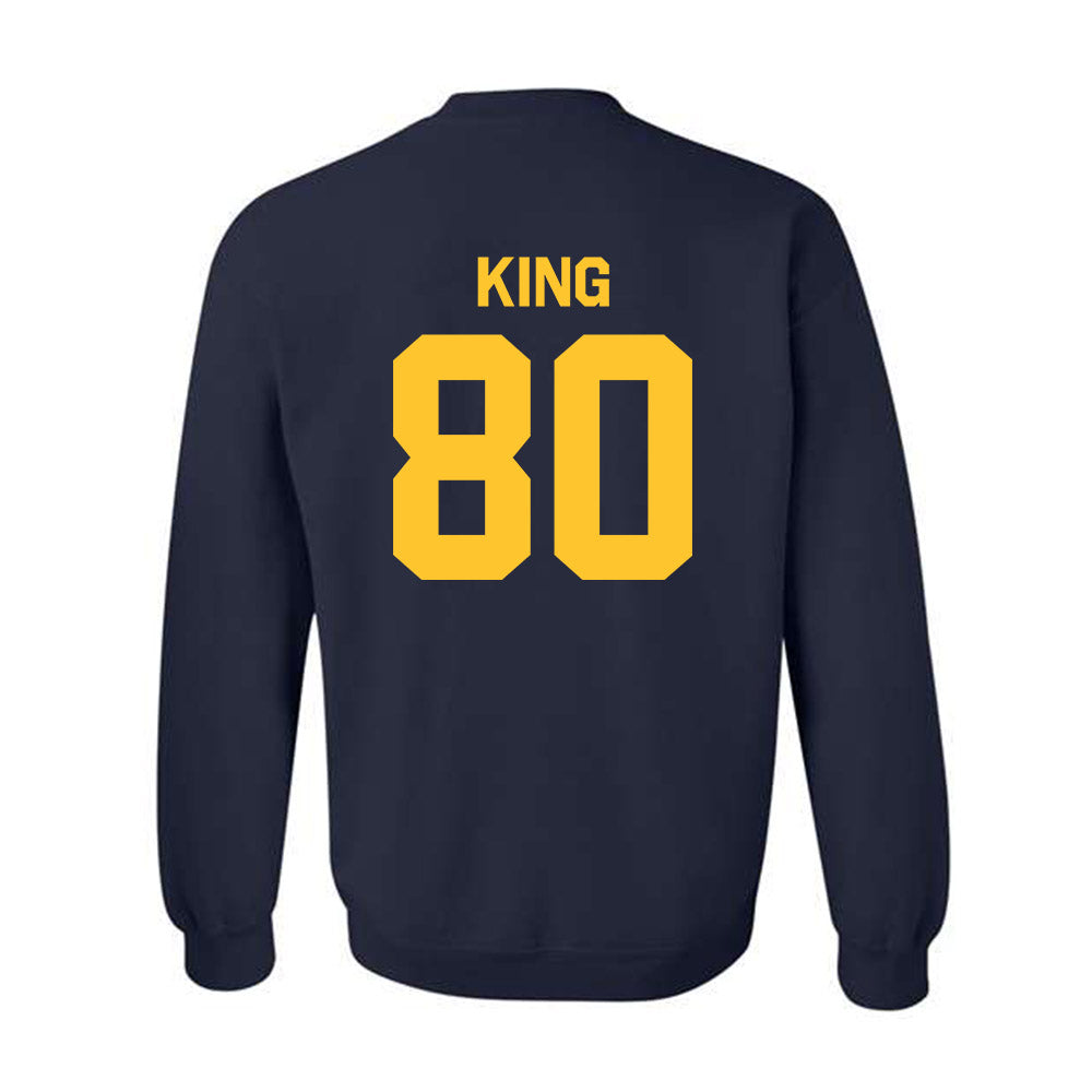 UC Berkeley - NCAA Football : Jordan King - Classic Shersey Crewneck Sweatshirt-1