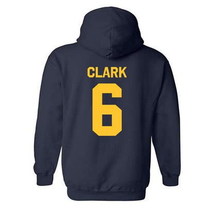 UC Berkeley - NCAA Men's Basketball : Jorell Clark - Classic Shersey Hooded Sweatshirt-1