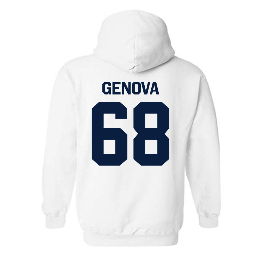 UC Berkeley - NCAA Football : Jojo Genova - Classic Shersey Hooded Sweatshirt-1