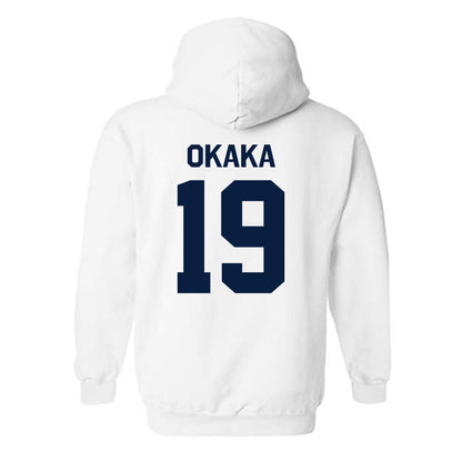 UC Berkeley - NCAA Football : Odera Okaka - Classic Shersey Hooded Sweatshirt-1