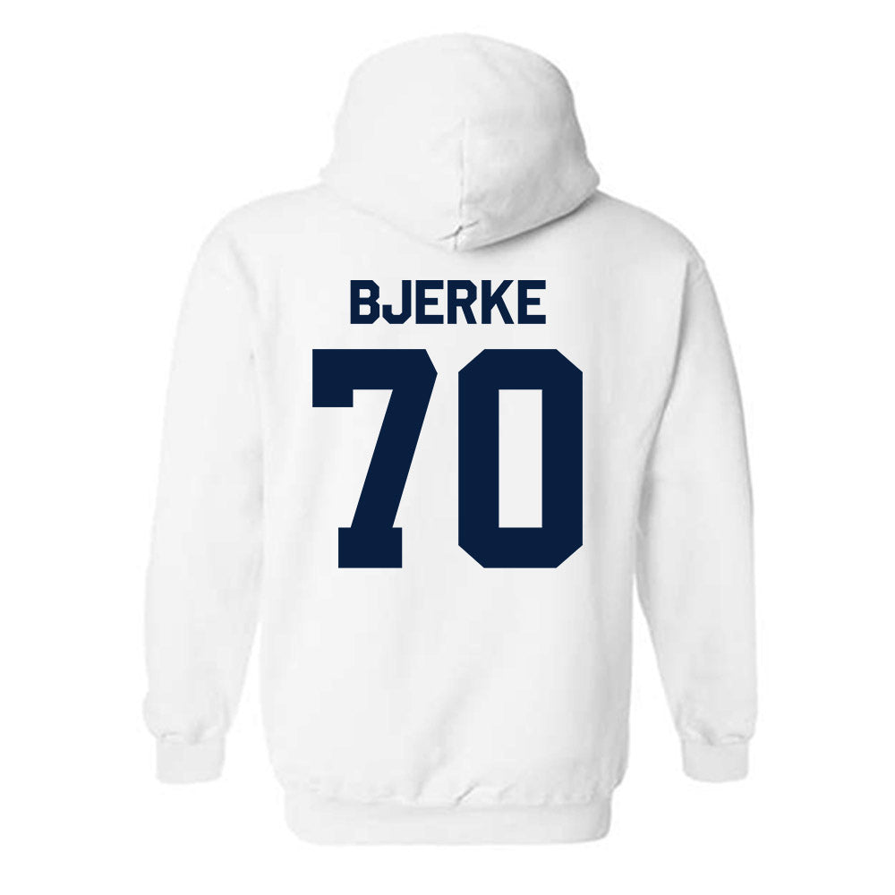 UC Berkeley - NCAA Football : Sam Bjerke - Classic Shersey Hooded Sweatshirt-1
