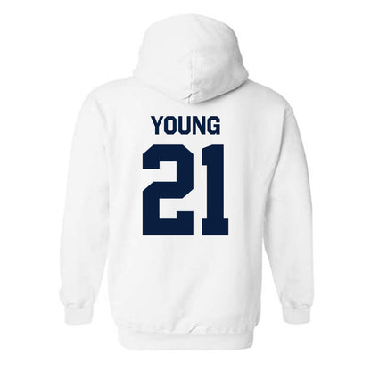 UC Berkeley - NCAA Football : Jae'on Young - Classic Shersey Hooded Sweatshirt-1