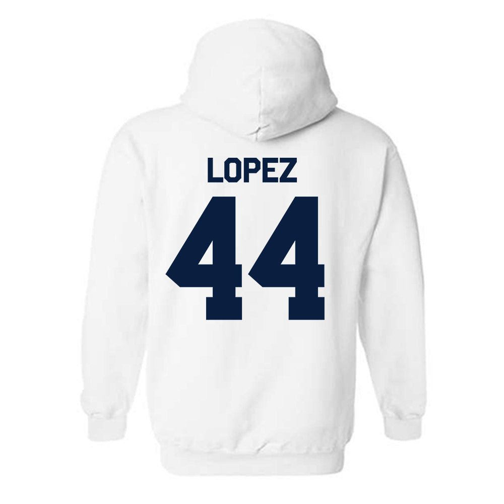 UC Berkeley - NCAA Baseball : Jordy Lopez - Classic Shersey Hooded Sweatshirt-1